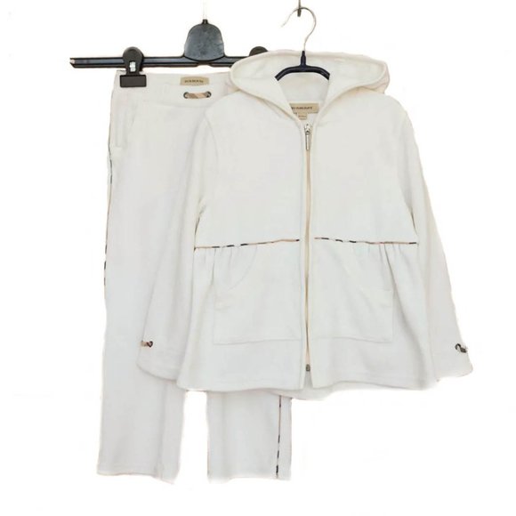 Burberry Other - BURBERRY Off-White & Beige "Nova Check" Tracksuit